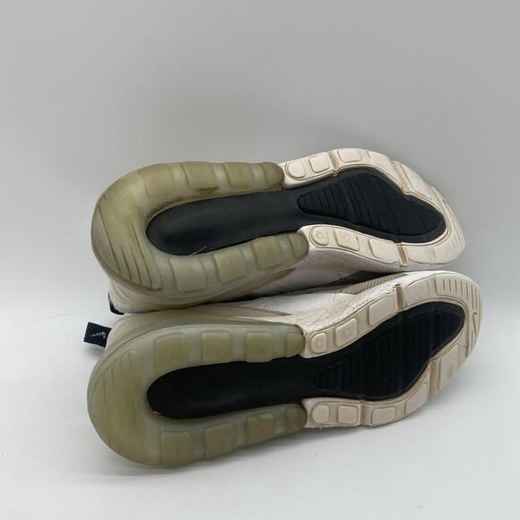 Womens Size 8 Nike Air Max 270 White Athletic Running Shoes Sneakers - Picture 7 of 7